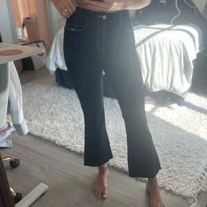 FRAME Le Crop Mini Boot Jeans